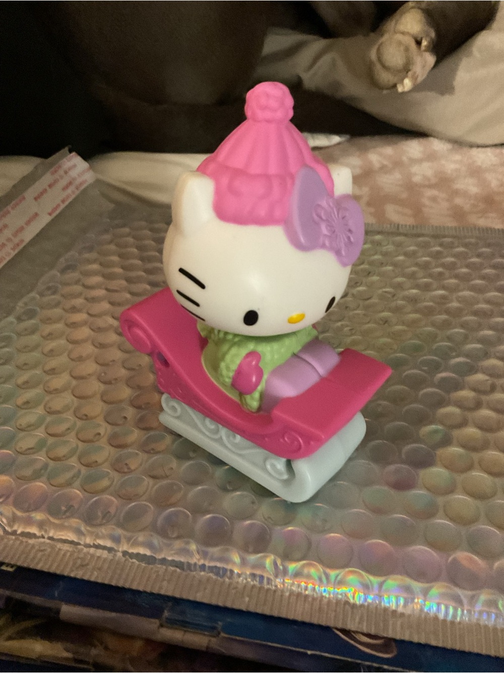 Hello Kitty McDonald's Happy Meal Toy #4 Sleigh Ride 2011 Collectable
